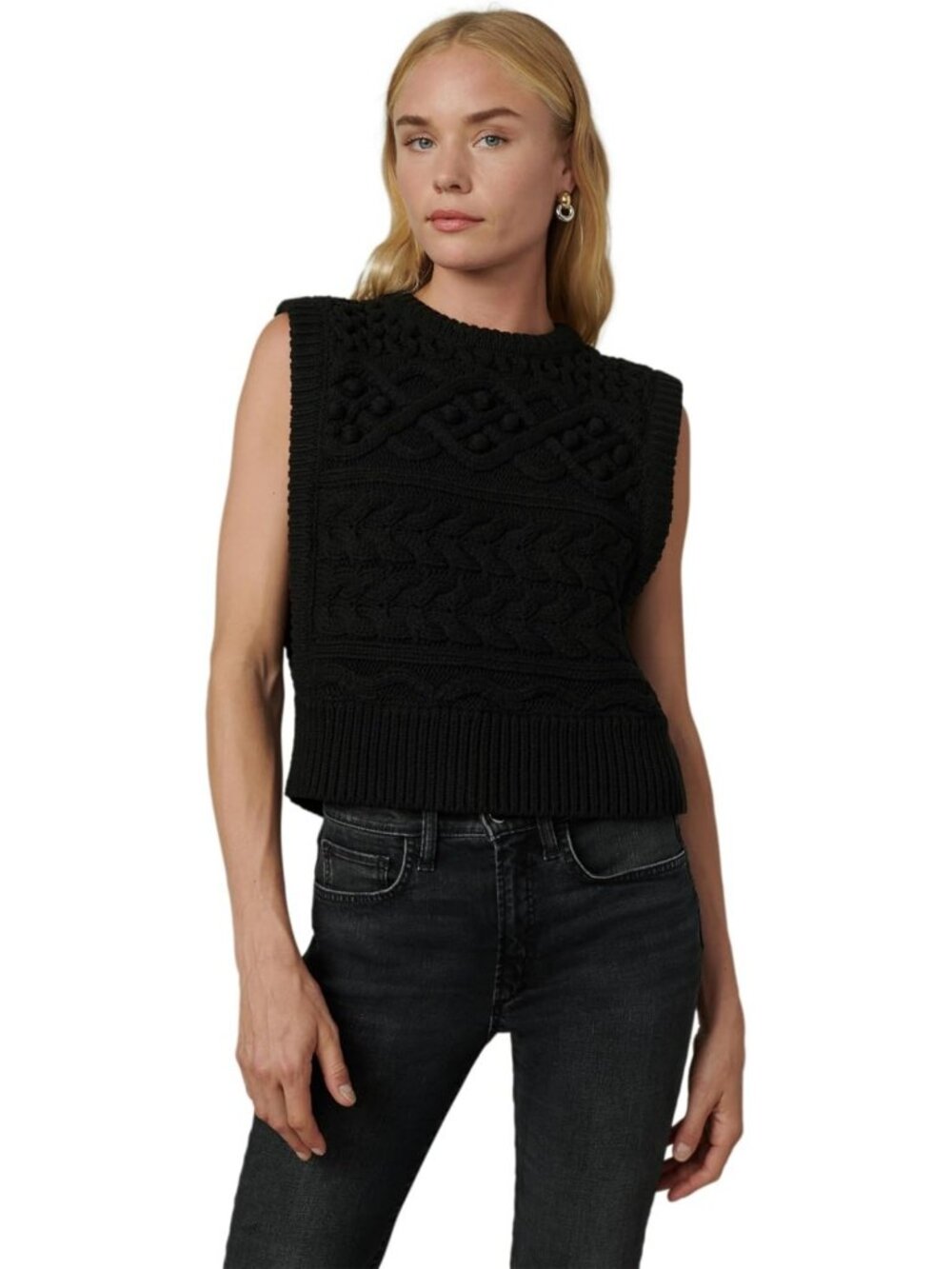 Joe's Jeans Women's The Clara Sleeveless Sweater Vest